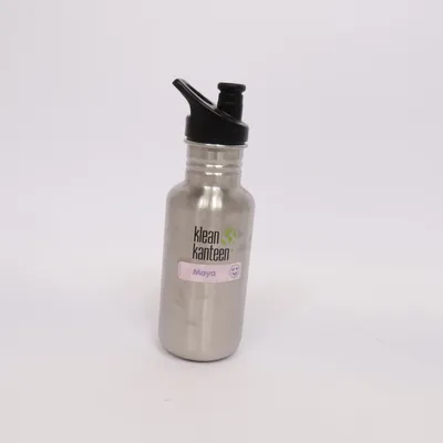 Bouteille d'eau (Argent, Noir) de Klean Kanteen