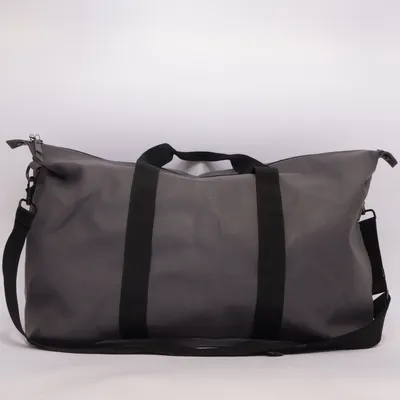 Weekend bag (Gray) from Rains Polyester, Polyurethane