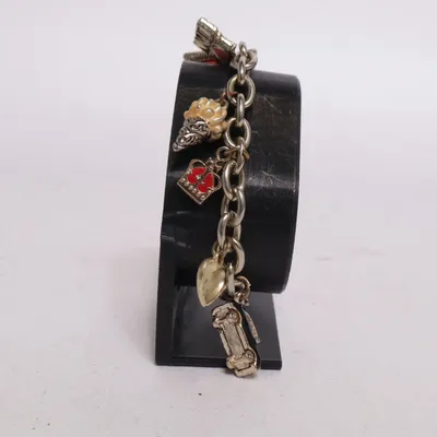 Bracelet (Silver, Multicolored) from Accessorize Unknown metal
