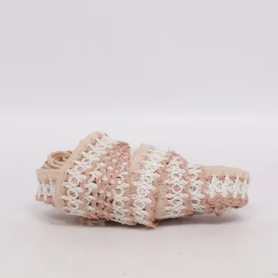 Snöre (Beige, Vit, Rosa)
