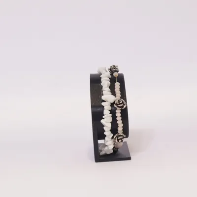 Bracelet (White) from Diba Unknown metal