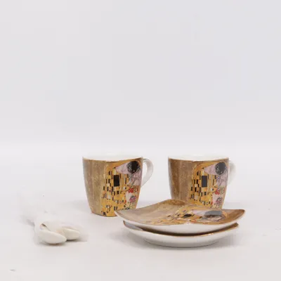 Espressokopp (Flerfärgad) från Gustav Klimt