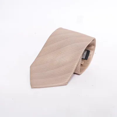 Tie (Beige) from Henry Morell Polyester