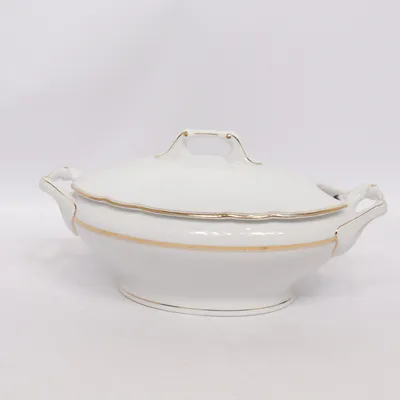 Tureen (White, Gold) from Eschenbach