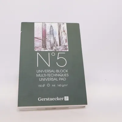 Papper (GERSTAECKER Nº 5 Universal-Block A4 160g) från Gerstaecker