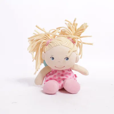 Dukke (Pink, Gul, Flerfarvet) fra Haba Bomuld, Polyester