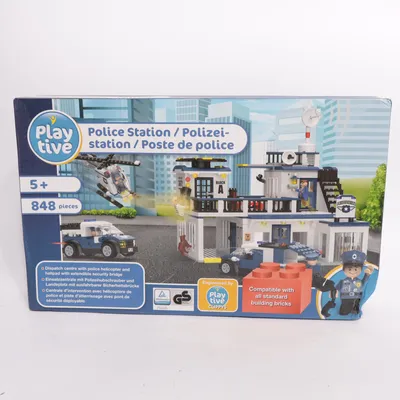 Bouwset (Police Station) van Playtive