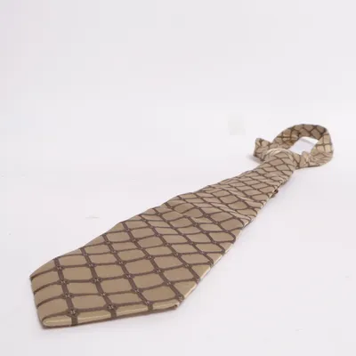 Cravate (Beige, Marron) de Monti Soie