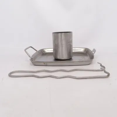 Iron grill grate (Silver)