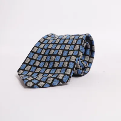 Cravate (Bleu, Gris, Noir) de Cellini