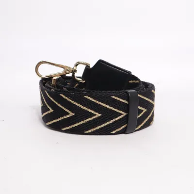 Bandoulière (Noir, Or) de Gianni Chiarini