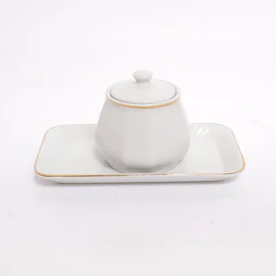Sukkerskål (Bistro) fra Porcelaine