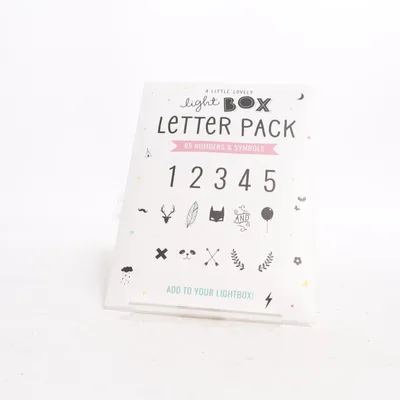 Pyssel (Numbers & Symbols) från A Little Lovely Company