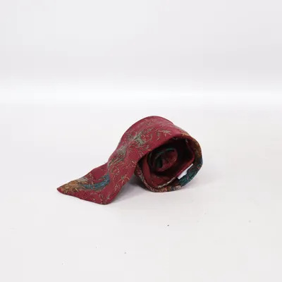 Stropdas (Rood, Meerkleurig) van Hugo Boss Zijde