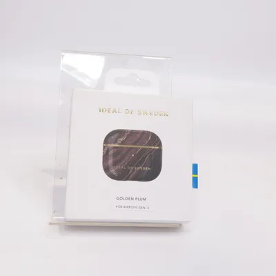 Headset case (Purple, Black, Gold) from iDeal of Sweden