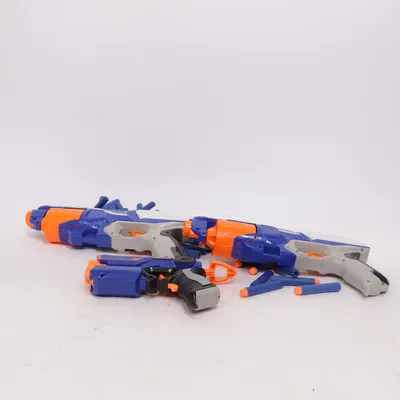 Leksakspistol (Blå, Orange, Vit) från Nerf