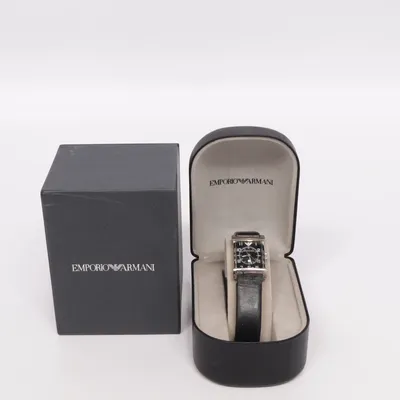 Armbåndsur (Sort) fra Emporio Armani