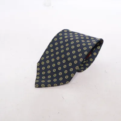 Stropdas (Blauw, Geel) Zijde