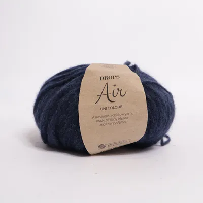 Fil (Air) de Drops Laine d'alpaga, Polyamide