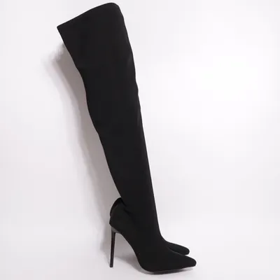 Bottes à talons (Noir) de Bebo