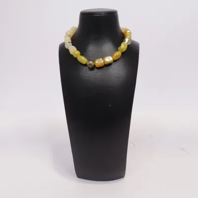Collier (Vert, Jaune, Multicolore) Métal inconnu