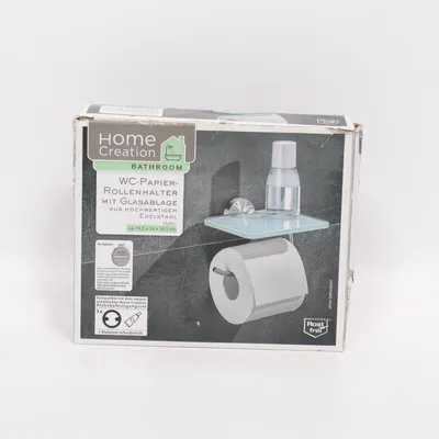 Toalettpappershållare (Silverfärgad) från Home Creation