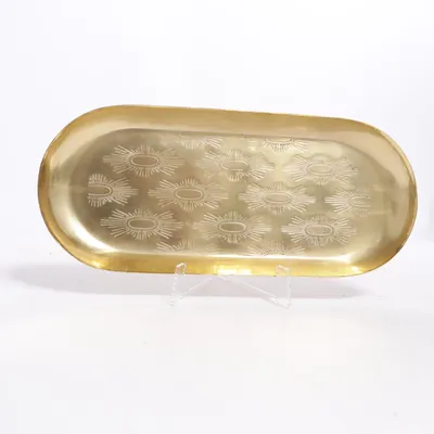 Candle tray (Gold) from Maisons du Monde