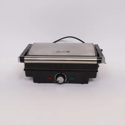 Panini grill (Sort, Sølv) fra Lucznik
