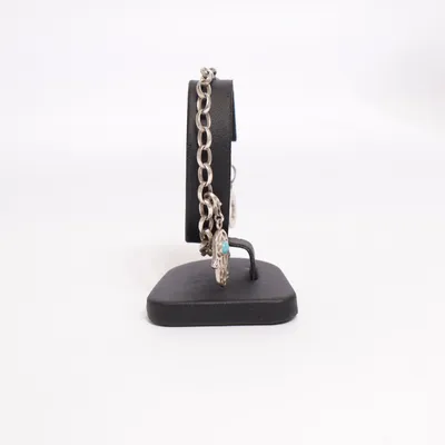 Armbånd (Sølv, Turkis) fra Thomas Sabo Charm Club Sølv