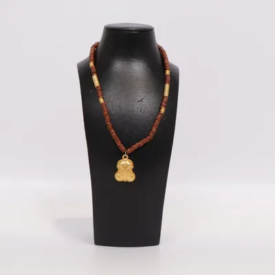 Ketting (Bruin, Goud) van Inca Onbekend materiaal