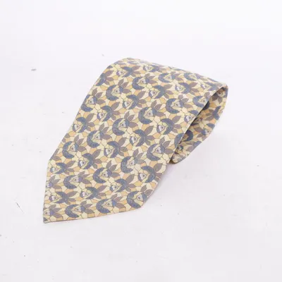 Tie (Yellow, Blue, Gray) from Cambridge Classics Silk