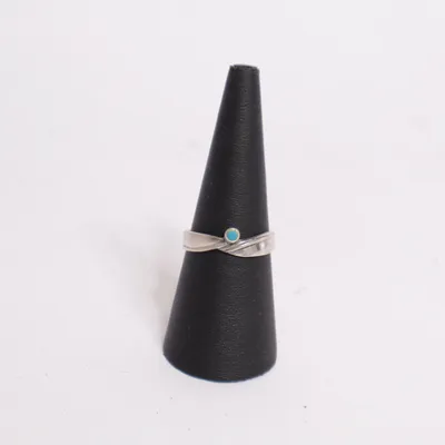 Ring (Silver, Turquoise) Silver