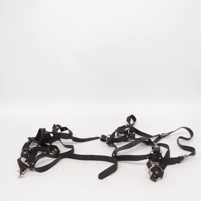 Kostuum accessoires (Zwart)