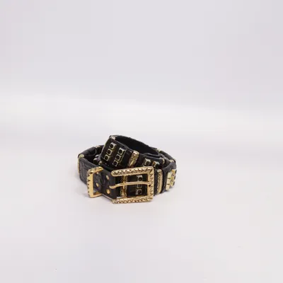 Ceinture (Noir, Or) de Nanni