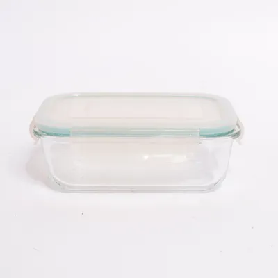 Boîte à déjeuner (Transparent, Turquoise)