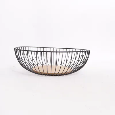Corbeille à fruits (Noir, Marron)