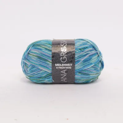 Yarn (Meilenweit 4-Fach) from Lana Grossa Polyamide, Wool