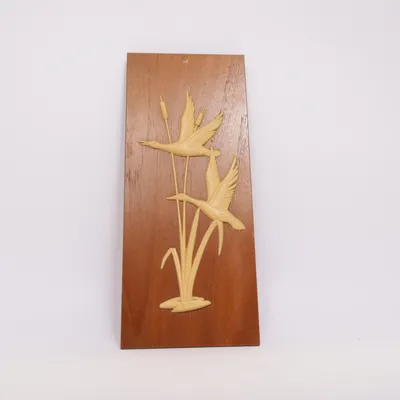 Wall relief (Brown, Beige)