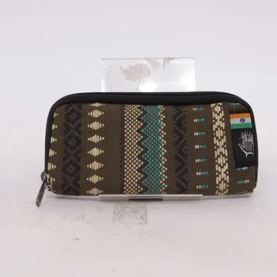 Wallet (Brown, Multicolored) from Ethnotek