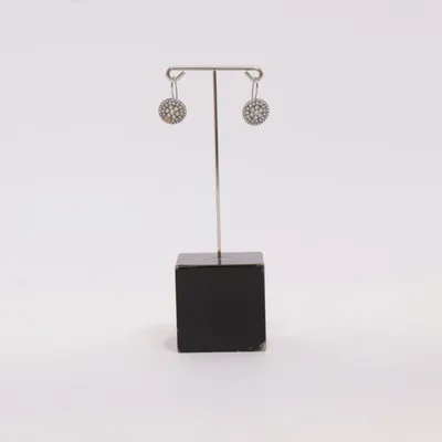 Earrings (Gray) from Fossil Steel Unknown metal