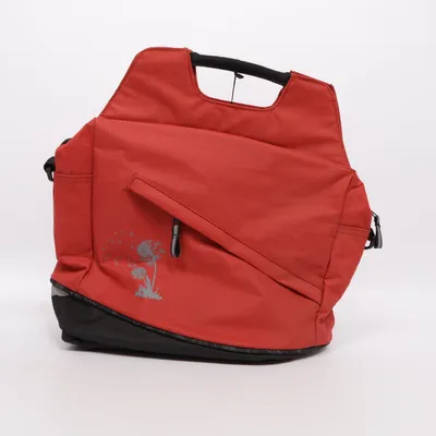 Dog backpack (Red, Black) from Basic Equipment Polyester