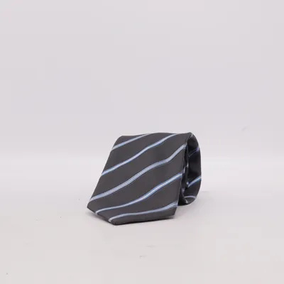 Tie (Gray, Blue) from Van Graaf Silk