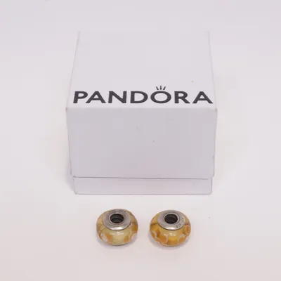 Charm (Brun) fra Pandora Sølv
