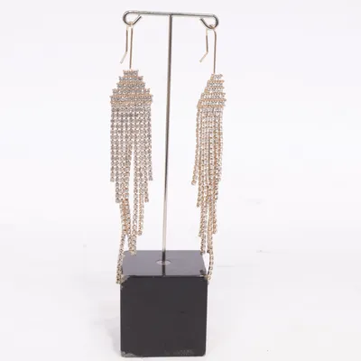 Earrings (Gold, Silver) Unknown metal