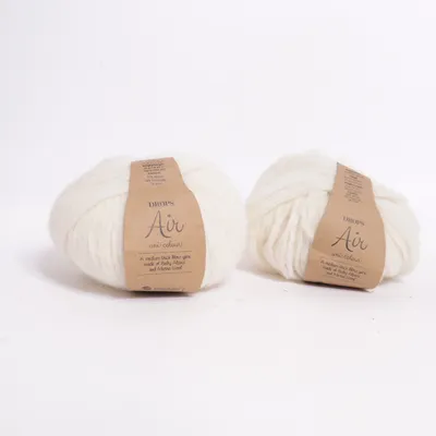 Fil (Air) de Drops Laine d'alpaga, Polyamide