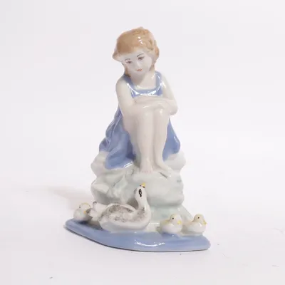 Figur (Weiß, Blau, Mehrfarbig) von Royal Copenhagen