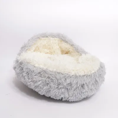 Pet bed (Gray, White)