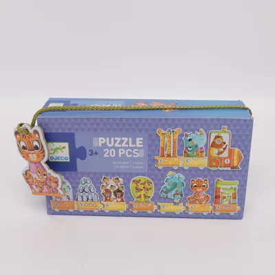 Jigsaw puzzelmat (Lila, Meerkleurig) van Djeco