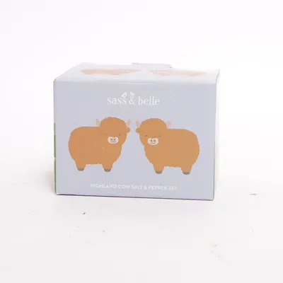 Salt & Pepparkar (Highland Cow) från Sass & Belle