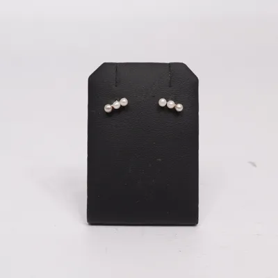 Boucles d'oreilles (Argent, Blanc) de Skagen Denmark Argent